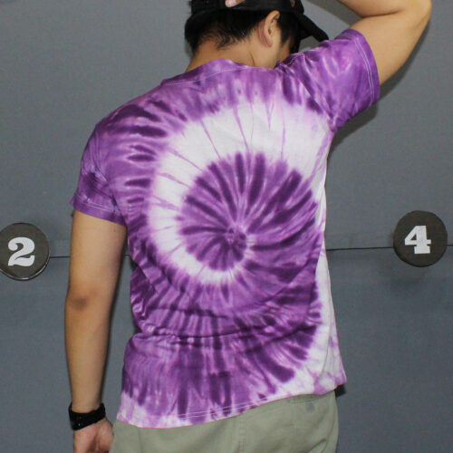 Spiral Violet Tie Dye T-shirt