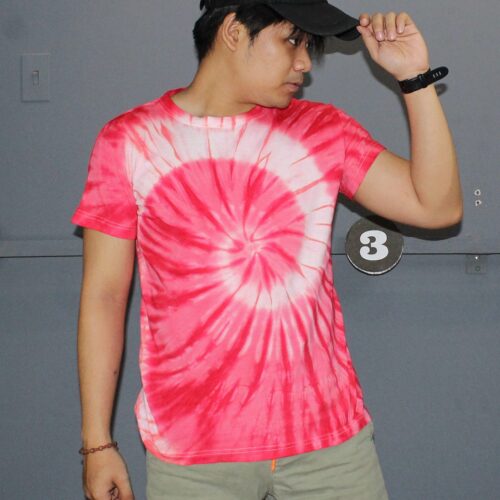 Spiral Red Tie Dye T-shirt