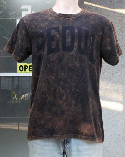 Rusty Acid Wash SEOUL T-shirt