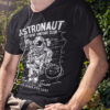 Astronaus Octopus Space Animal Graphic T-shirt - Image 3