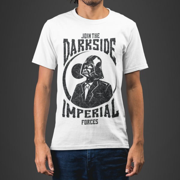 Join Darkside Funny Space Vintage Graphic T-shirt - Image 3