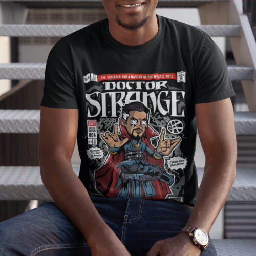 Dr Strange Superhero Vintage Graphic T-shirt