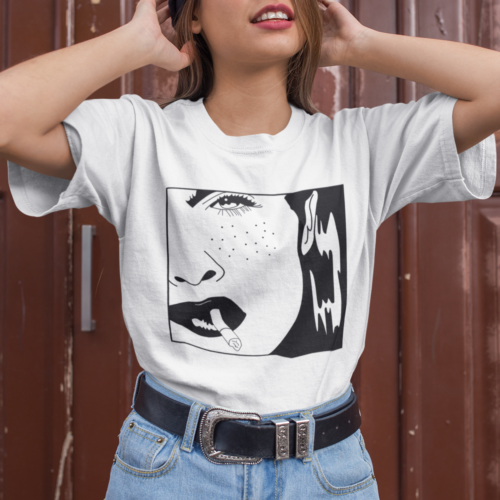 Face 151 Lady Graphic T-shirt