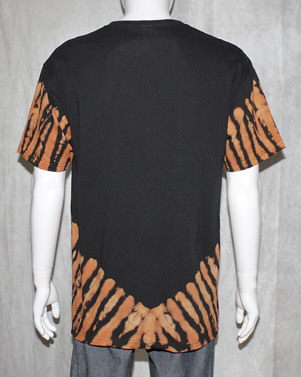 Sleeve and Hem Reverse Tie Dye T-Shirt - Image 5