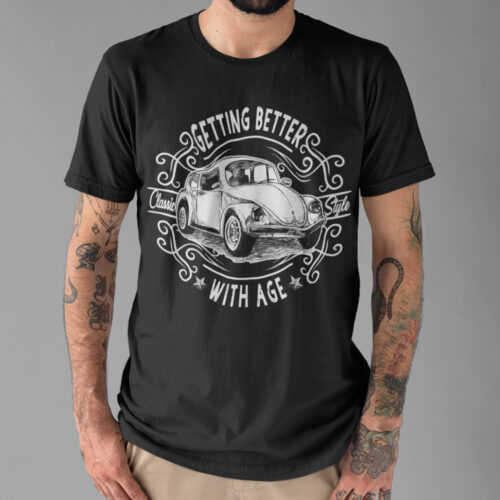 Volkswagen Vintage Car Graphic T-shirt