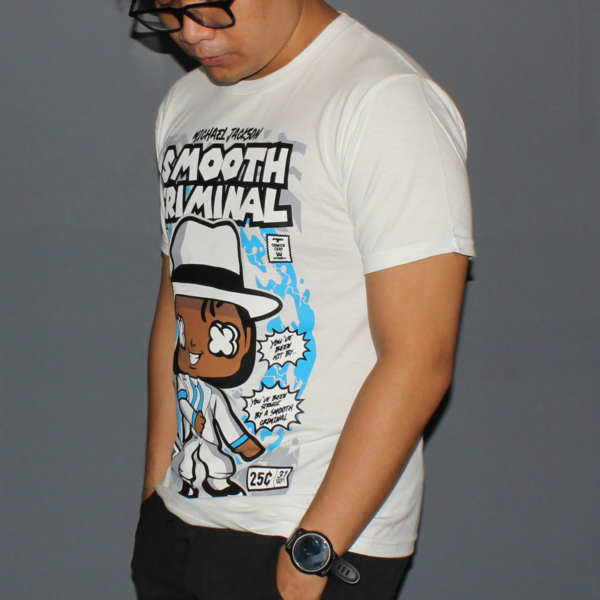 S m o o t h C r i m i n a l Music Graphic T-shirt - Image 3