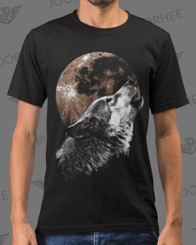 Howl At The Moon Wolf Animal T-shirt