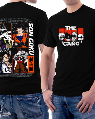 The Gang Dragon Ball Anime Graphic T-shirt