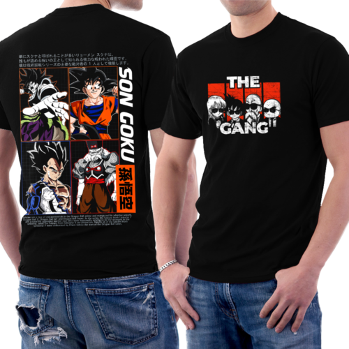 The Gang Dragon Ball Anime Graphic T-shirt