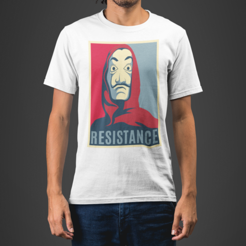 Resistance-Money Heist Drama T-shirt