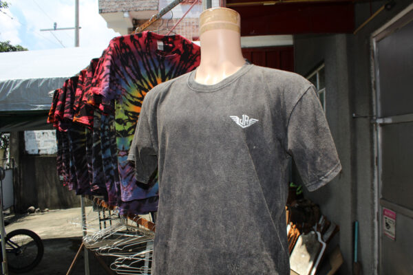 Acid Wash Black T-Shirt - Image 2