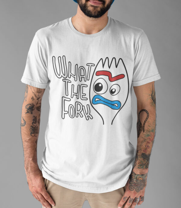 What The Fork Funny Anime T-shirt - Image 5