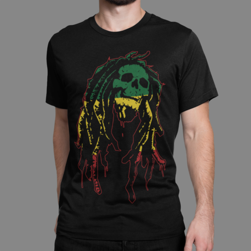 Bob Marley Flag Music T-shirt