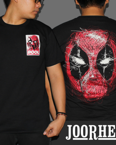 Deadpool Superhero Graphic T-shirt
