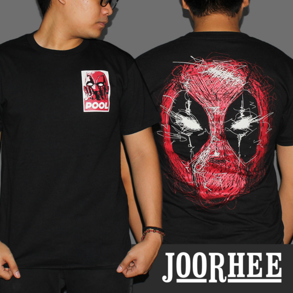 Deadpool Superhero Graphic T-shirt