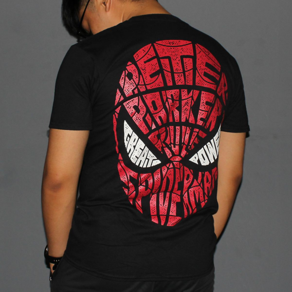 Spider Man Superhero Graphic T-shirt - Image 3