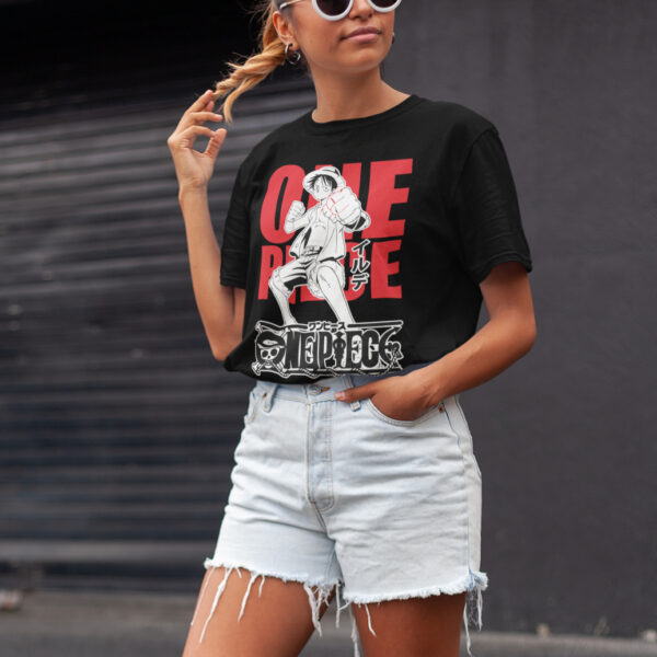 One Piece Anime B5 142 Graphic T-shirt - Image 3