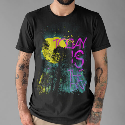 Today is the day Typography Vintage T-shirt