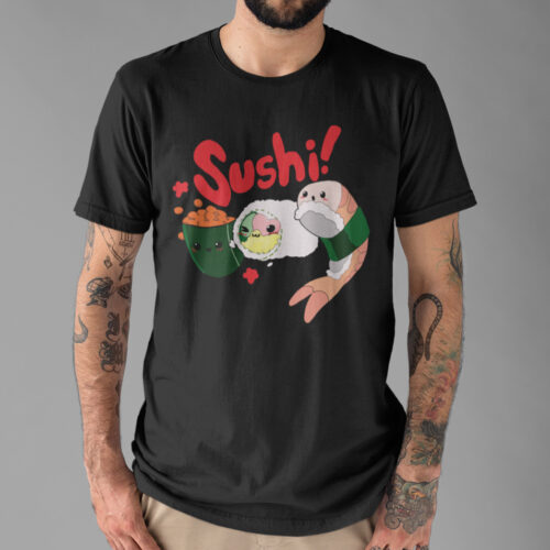 Sushi Funny Japanese Food T-shirt