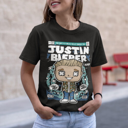 Justin Bieber Music Graphic T-shirt