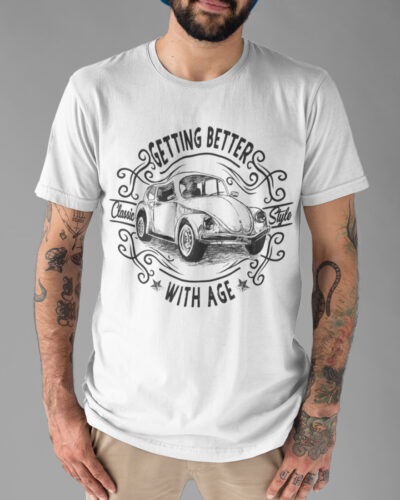 Volkswagen Vintage Car Graphic T-shirt