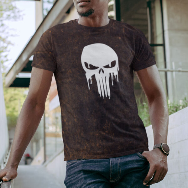 Punisher Rusty Acid Wash T-shirt - Image 3