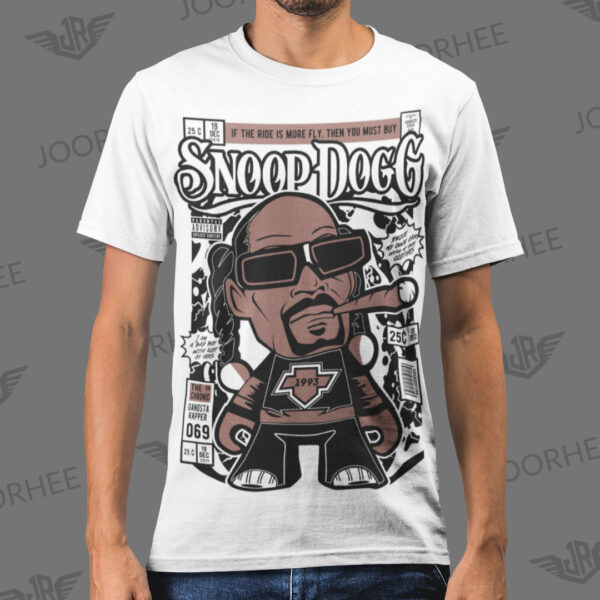 Snoop Dogg Chibi Music T-shirt - Image 4