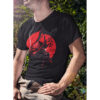Samurai Warrior Skull Graphic T-shirt - Image 3