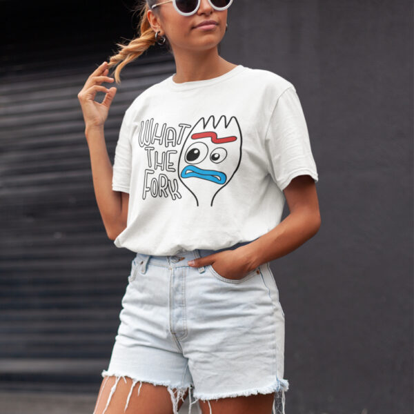 What The Fork Funny Anime T-shirt - Image 4
