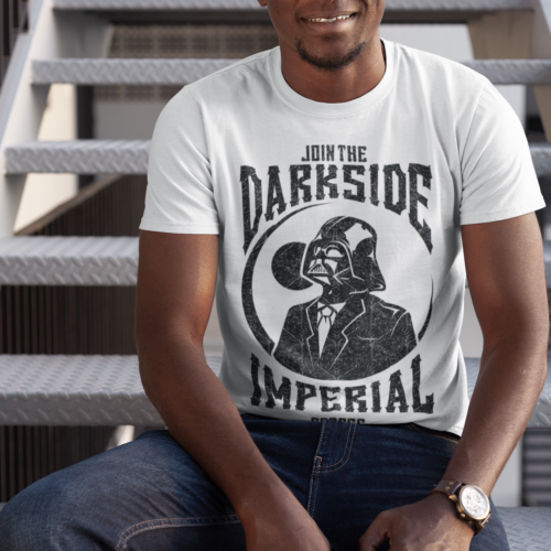 Join Darkside Funny Space Vintage Graphic T-shirt