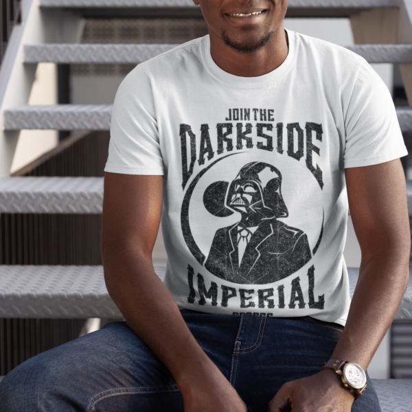 Join Darkside Funny Space Vintage Graphic T-shirt - Image 4