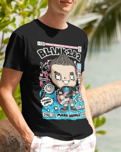 Mark Hoppus Blink 182 Music Graphic T-shirt