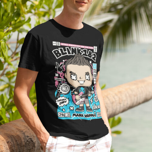 Mark Hoppus Blink 182 Music Graphic T-shirt