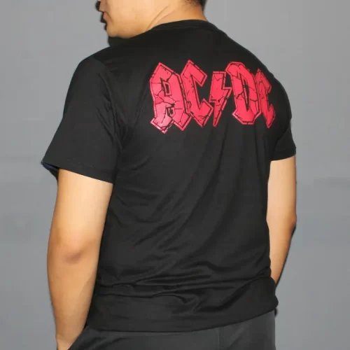 AC DC Rock Band Music Graphic T-shirt