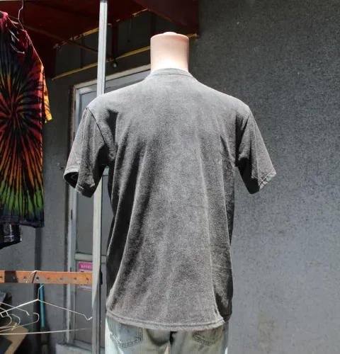 Acid Wash Black T-Shirt