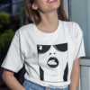 Face Lady Graphic T-shirt - Image 2