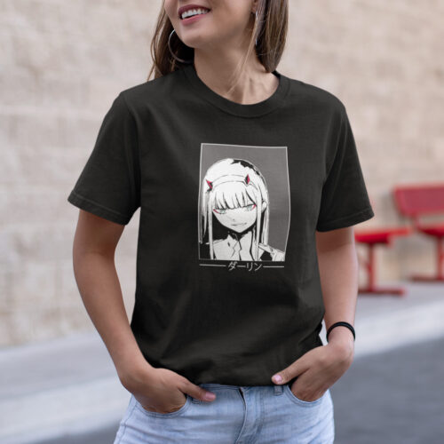 Darling In The Franxx Anime Lady Graphic Graphic T-shirt