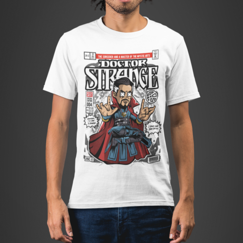 Dr Strange Superhero Movie T-shirt