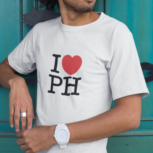 I Love Philippines Typography T-shirt