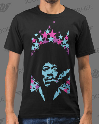 Jimi Hendrix Music Star T-shirt