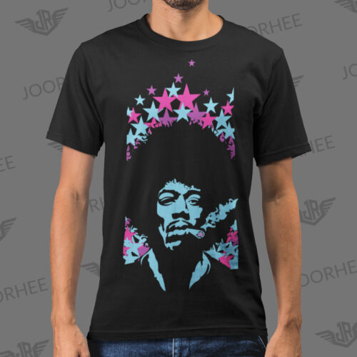Jimi Hendrix Music Star T-shirt
