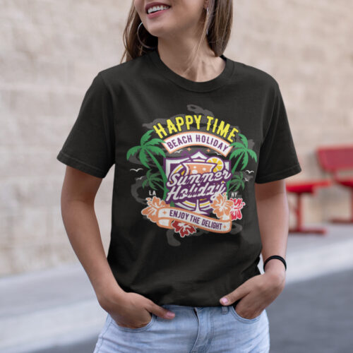 Happy Time Holidays Philippines Graphic T-shirt