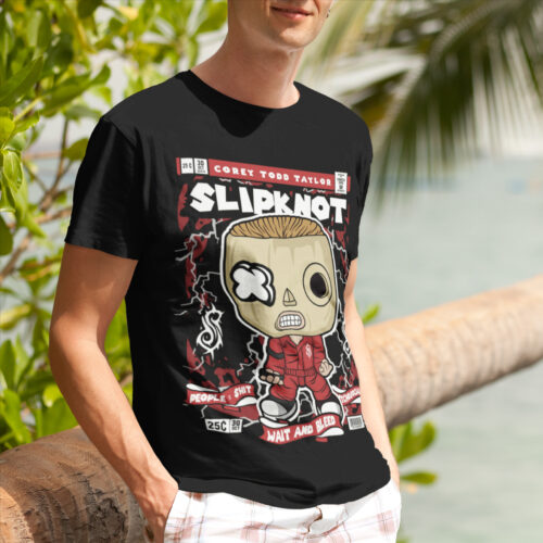 Corey Taylor Slipknot Music Graphic T-shirt