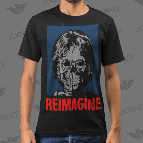 REIMAGINE John Lennon Music Graphic T-shirt