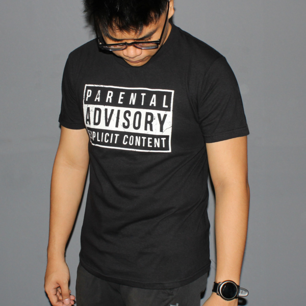 2pac Parental Advisory Music Typography T-shirt - Image 2
