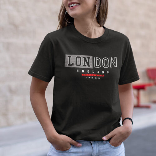 London2 Typography Graphic T-shirt