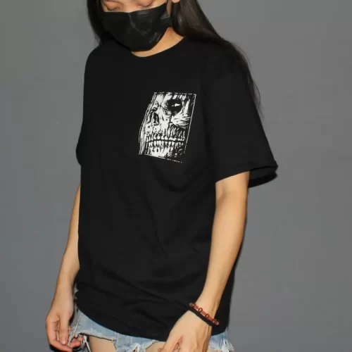 Creep and Rams Grunge Animal Skull T-shirt