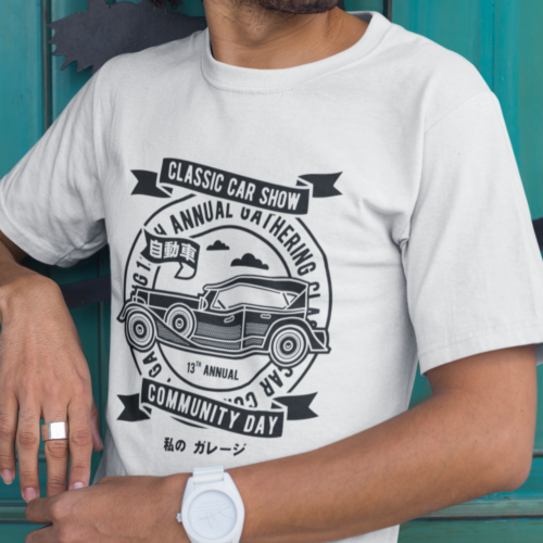 Classic Car Show Vintage T-shirt