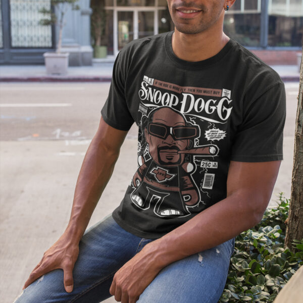 Snoop Dogg Chibi Music T-shirt - Image 3