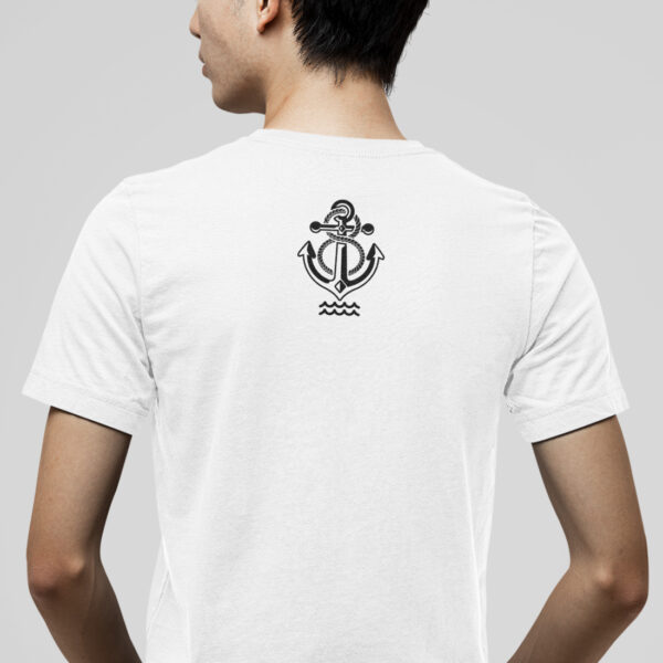 Nautical Heritage Vintage Typography Graphic T-shirt - Image 4